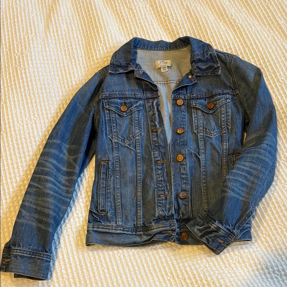 J. Crew Blue Jean Jacket Timeless Medium Wash